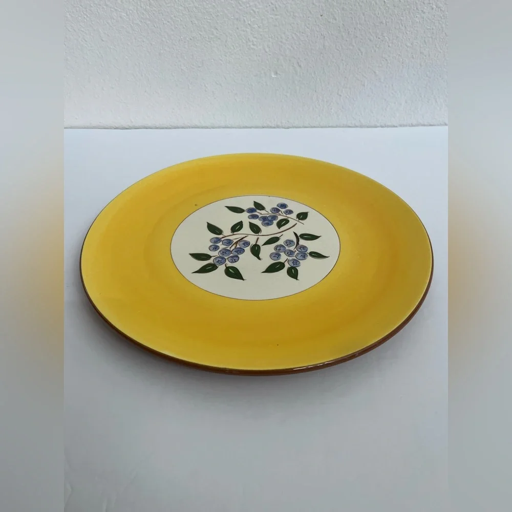 Stangl Pottery Round Chop Plate ~ Blueberry - Picture 6 of 7